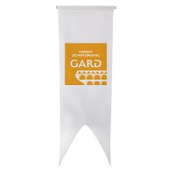 Oriflamme verticale du Conseil Départemental du Gard