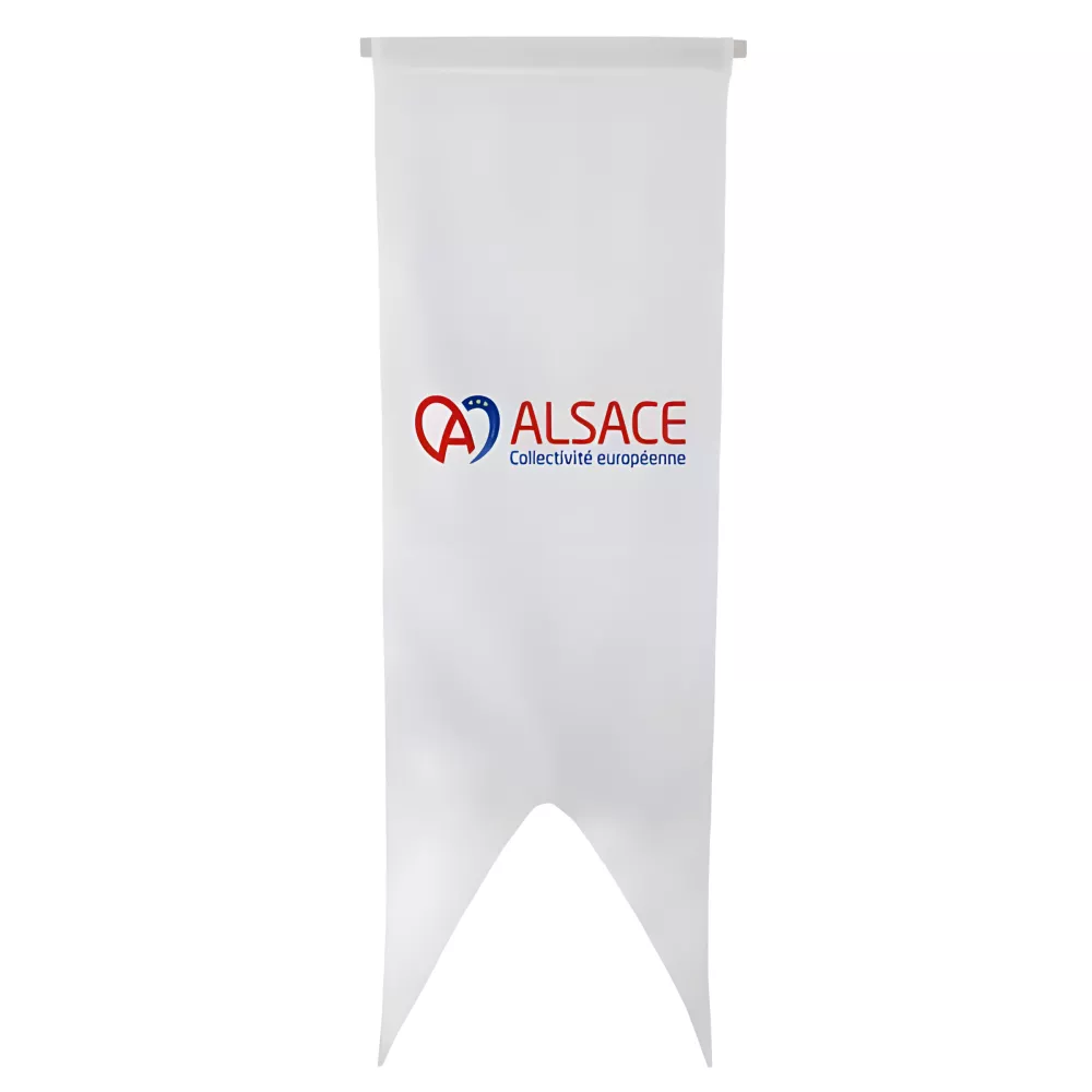 Oriflamme de la Collectivité Européenne d'Alsace en maille polyester