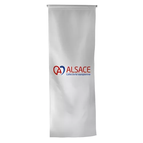Oriflamme de la Collectivité Européenne d'Alsace en maille polyester