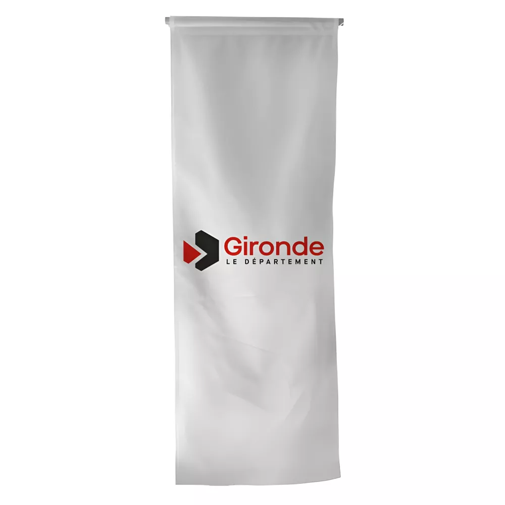 Oriflamme Conseil Départemental Gironde maille polyester 115 g/m² Oriflamme Conseil Départemental Gironde maille polyester 115 g/m²