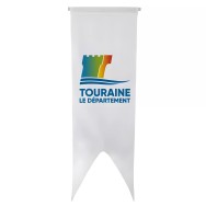Oriflamme Conseil Départemental Indre-et-Loire maille polyester