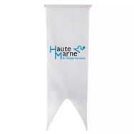 Oriflamme du Conseil Départemental de la Haute-Marne en polyester 115 g/m²