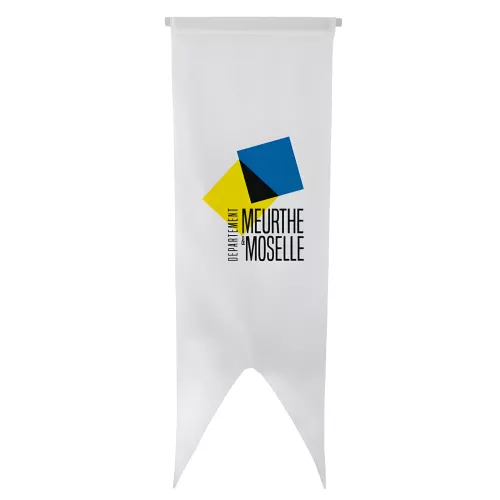 Oriflamme du Conseil Départemental de Meurthe-et-Moselle en polyester