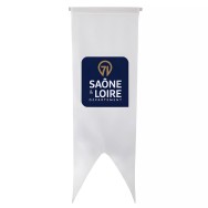 Oriflamme polyester du Conseil Départemental de Saône-et-Loire