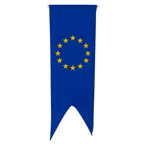 Oriflamme Union Européenne en maille polyester 115 g/m²
