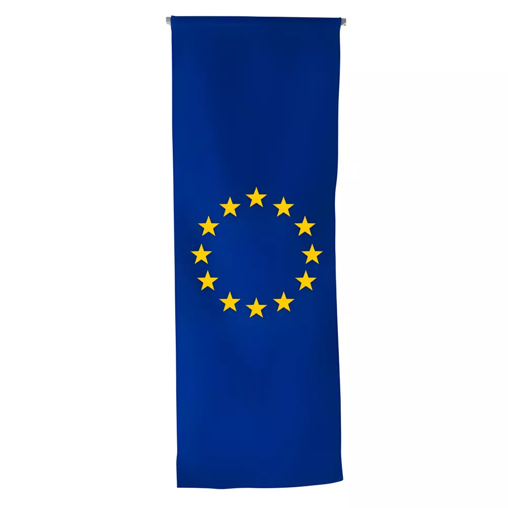 Oriflamme Union Européenne en maille polyester 115 g/m²