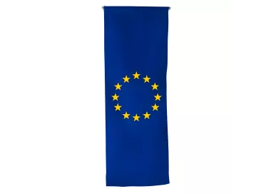 Oriflamme Union Européenne en maille polyester 115 g/m²