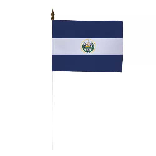 Drapeau de table Salvador 10 x 15 cm polyester