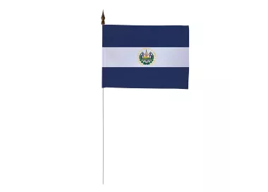 Drapeau de table Salvador 10 x 15 cm polyester