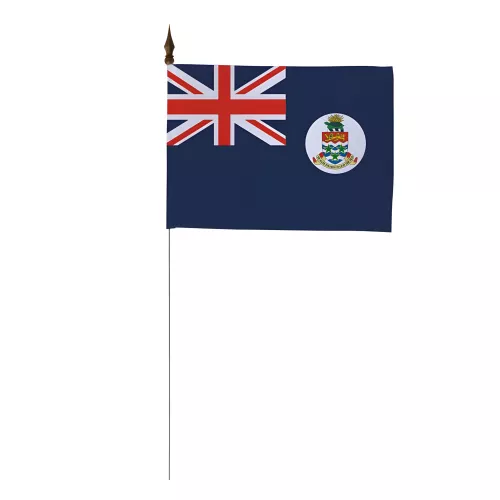 Drapeau de table Îles Caïman 10 x 15 cm polyester