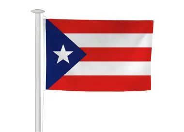 Pavillon Porto Rico en maille polyester renforcée