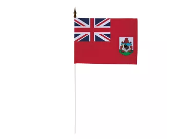 Drapeau de table Bermudes 10 x 15 cm polyester