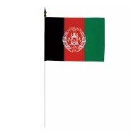 Drapeau de table Afghanistan 10 x 15 cm polyester
