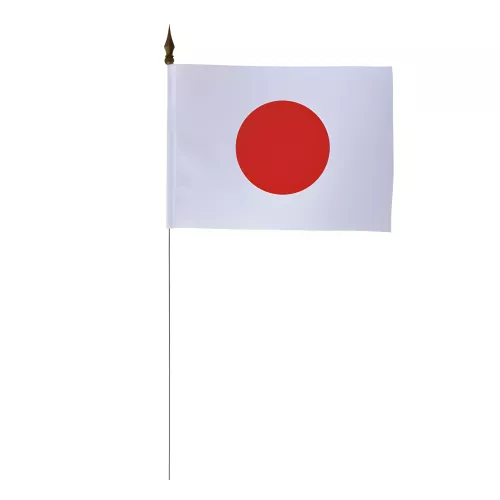 Drapeau de table Japon polyester 25 cm