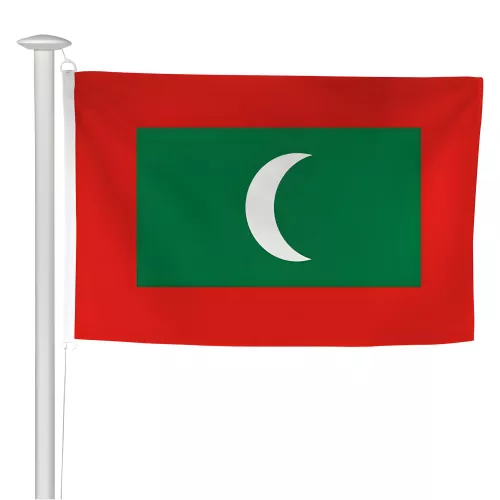 Pavillon Maldives en maille polyester pour mât