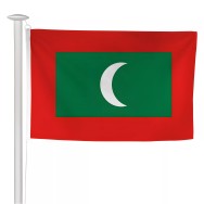 Pavillon Maldives en maille polyester pour mât