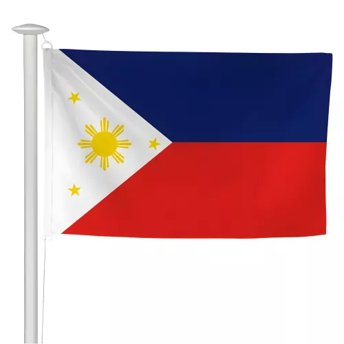 Pavillon Philippines en maille polyester avec finitions renforcées