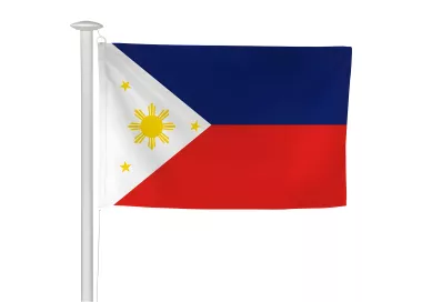 Pavillon Philippines en maille polyester avec finitions renforcées