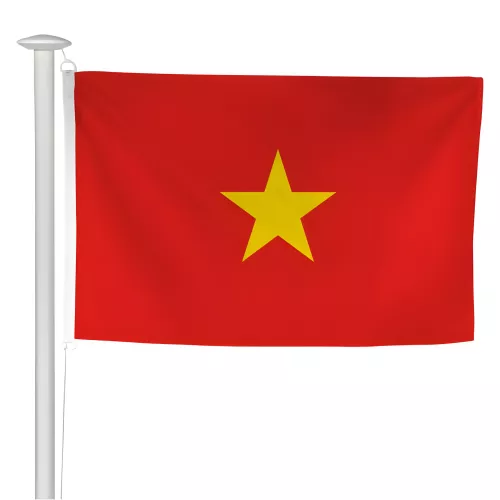 Pavillon Vietnam en maille polyester pour mât