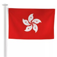 Pavillon Hong Kong en maille polyester pour mât