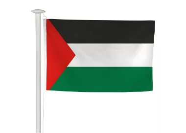 Pavillon Palestine pour mât extérieur en polyester