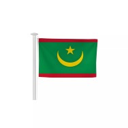 Pavillon Mauritanie en maille polyester standard