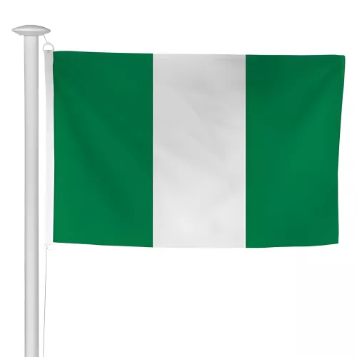 Pavillon Nigeria en maille polyester pour mât
