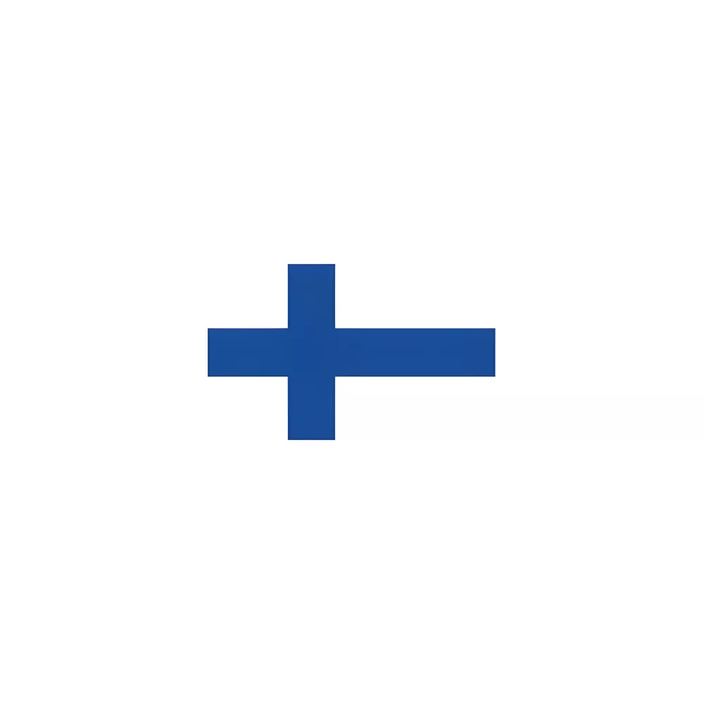 Drapeau Finlande 14 x 21 cm à agiter avec tige Drapeau Finlande 14 x 21 cm à agiter avec tige