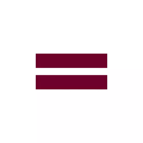 Drapeau Lettonie 14 x 21 cm sur tige bois