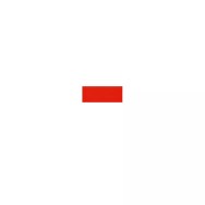 Drapeau Monaco 14 x 21 cm à agiter avec tige