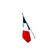 Mât de façade aluminium 4 mètres, diamètre 60 mm