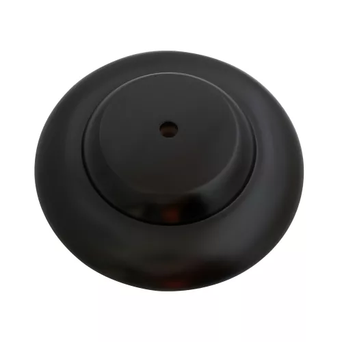 Socle en bois laqué ébène 1 place