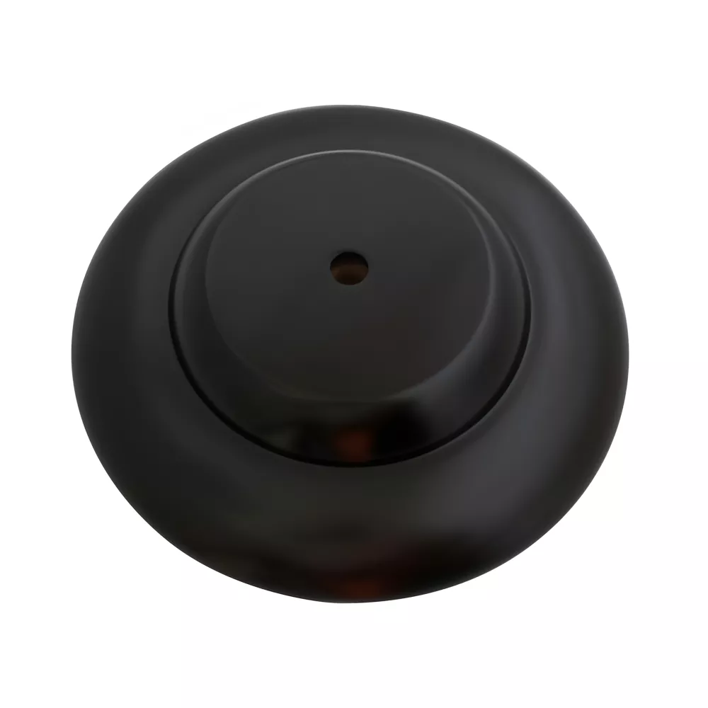 Socle en bois laqué ébène 1 place