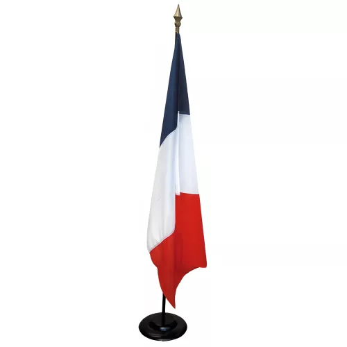 Socle en bois laqué ébène 1 place