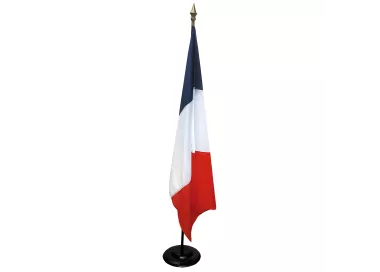 Socle en bois laqué ébène 1 place