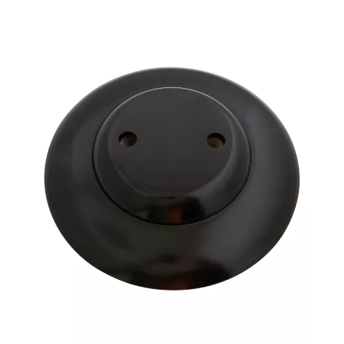 Socle en bois laqué ébène 2 places