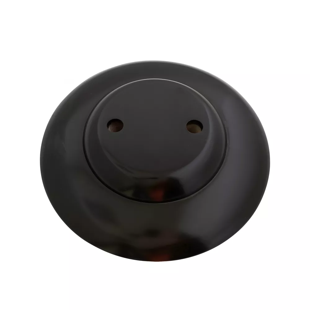 Socle en bois laqué ébène 2 places