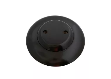 Socle en bois laqué ébène 2 places