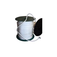 Drisse blanche 5 mm pour mât aluminium