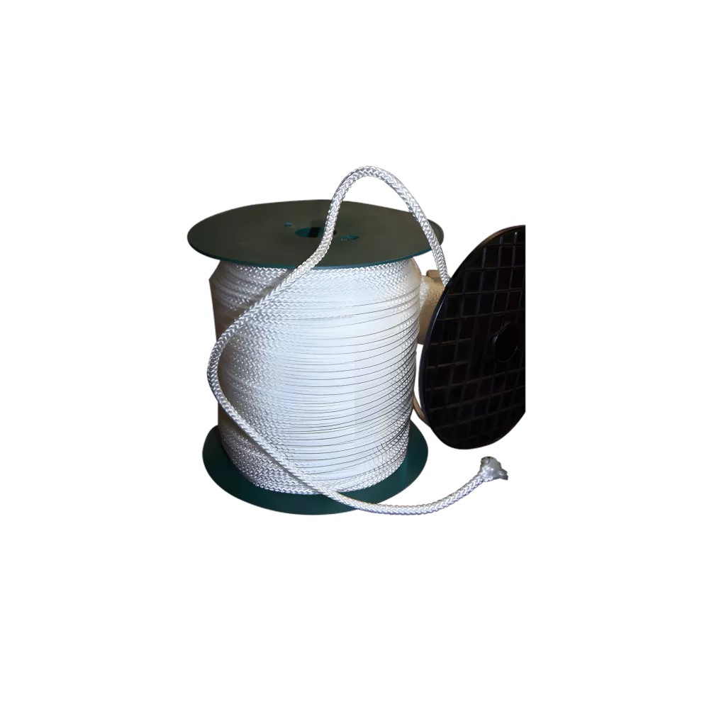 Drisse blanche 5 mm pour mât aluminium