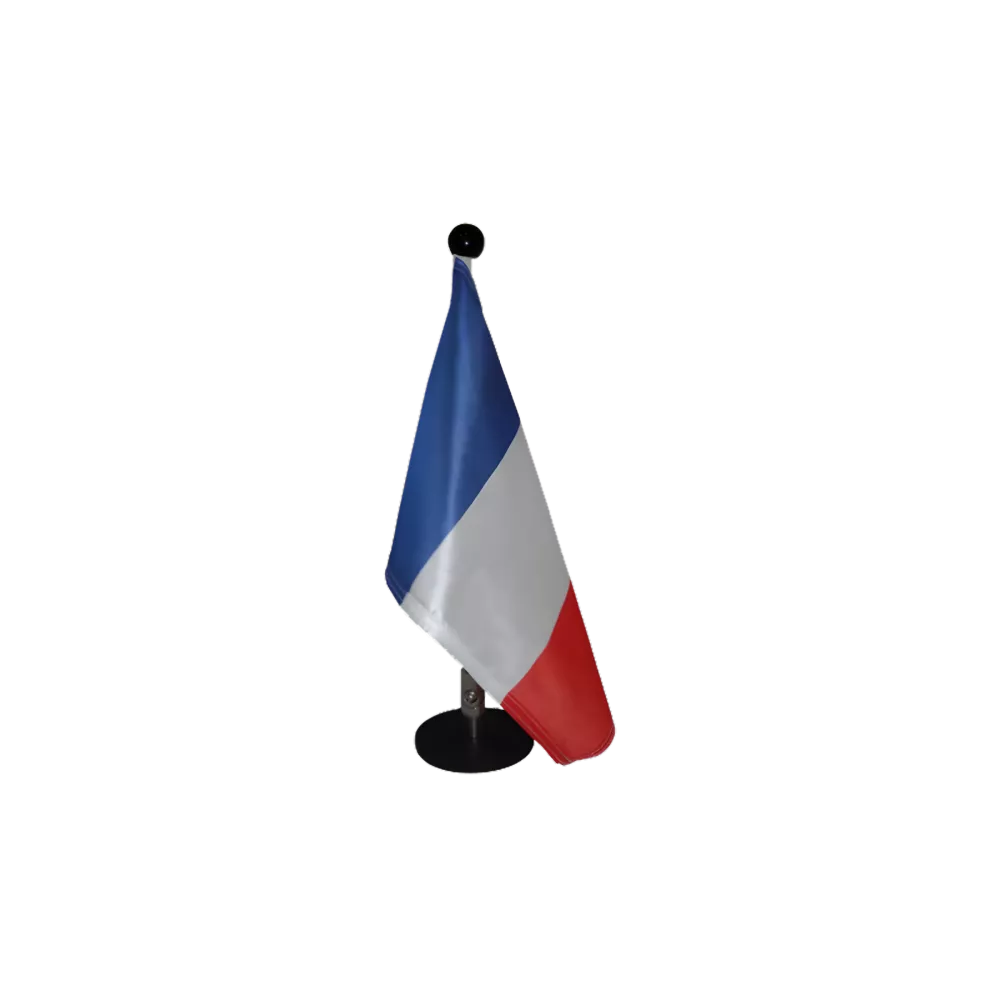 Porte-drapeau magnétique pour voiture en acier inoxydable