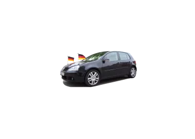 Porte-drapeau magnétique pour voiture en acier inoxydable