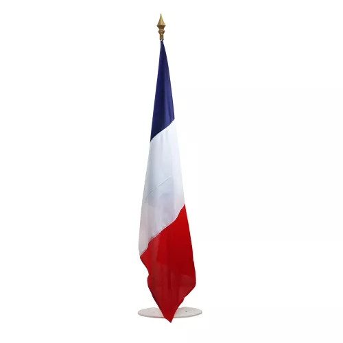 Pied 1 place pour drapeau ou mât d'intérieur