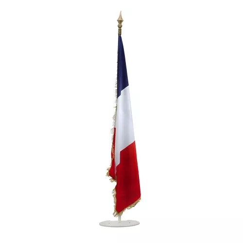 Pied 1 place pour drapeau ou mât d'intérieur
