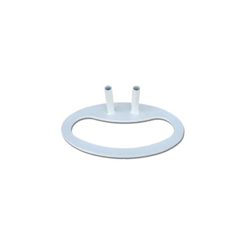 Pied double pour drapeaux ou mâts d'intérieur