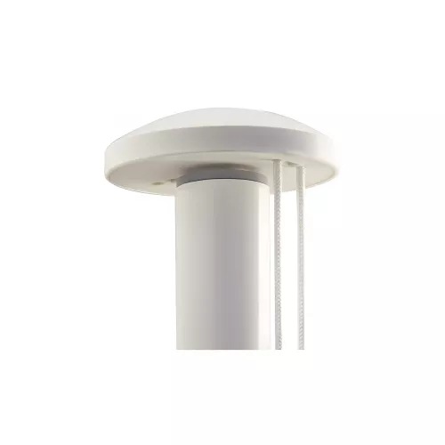 Pommeau blanc synthétique pour mât événementiel