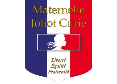 Ecusson porte-drapeaux tricolore personnalisé Liberté Égalité Fraternité