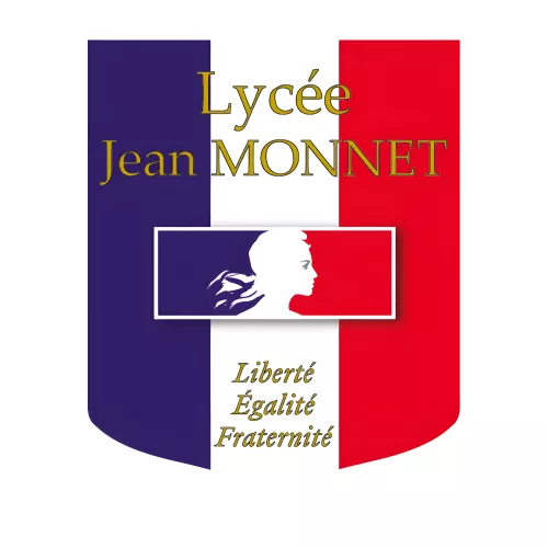 Ecusson porte-drapeaux tricolore personnalisé Liberté Égalité Fraternité