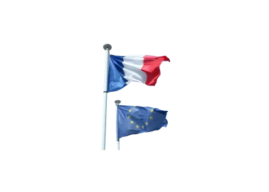 Mât aluminium blanc 7 mètres