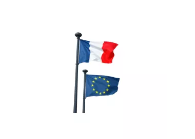 Mât aluminium blanc 7 mètres